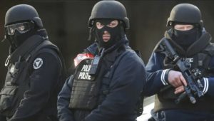 ‏Belgian- police- officers